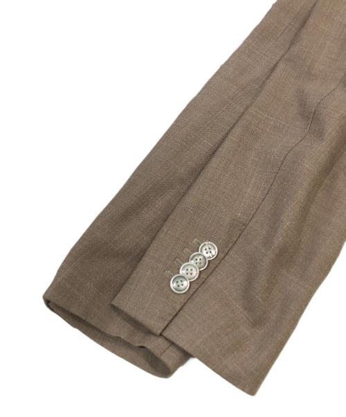BARBA（バルバ）BARBA (バルバ) GLELLOテーラードジャケット ベージュ サイズ:SIZE 46の古着・服飾アイテム