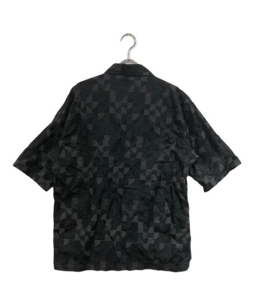 Needles（ニードルズ）Needles (ニードルズ) サークル刺繍カバナシャツ ブラック サイズ:SIZE Mの古着・服飾アイテム
