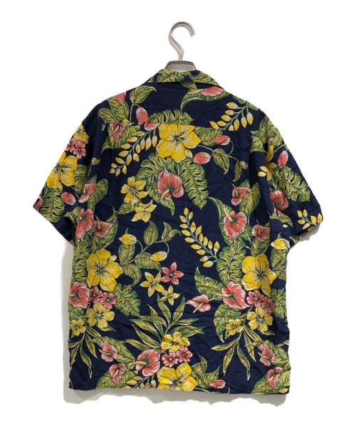 POLO RALPH LAUREN（ポロ・ラルフローレン）POLO RALPH LAUREN (ポロ・ラルフローレン) アロハシャツ ネイビー サイズ:SIZE Lの古着・服飾アイテム