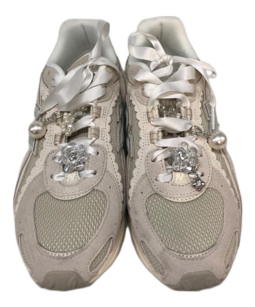 NEW BALANCE（ニューバランス）NEW BALANCE (ニューバランス) U204L2SZ LIGHT BEIGE ホワイト サイズ:SIZE 25.5cmの古着・服飾アイテム
