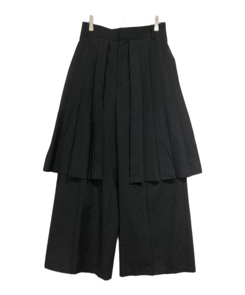 ADORE（アドーア）ADORE (アドーア) スマートトロピカルパンツ ブラック サイズ:SIZE 38の古着・服飾アイテム