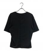 ADOREアドーア）の古着「ドライテレコTシャツ」｜ブラック