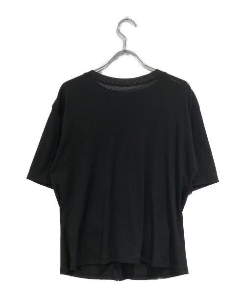 ADORE（アドーア）ADORE (アドーア) ドライテレコTシャツ ブラック サイズ:SIZE 38の古着・服飾アイテム