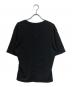 ADORE（アドーア）の古着「ドライテレコTシャツ」｜ブラック