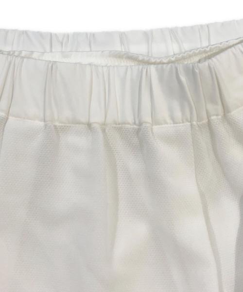 ADORE（アドーア）ADORE (アドーア) ソフトメッシュスカート ホワイト サイズ:SIZE 38の古着・服飾アイテム