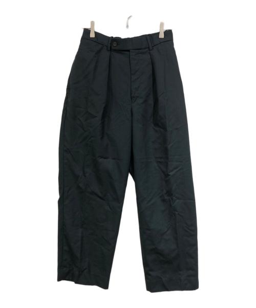 MARKAWARE（マーカウェア）MARKAWARE (マーカウェア) CLASSIC FIT TROUSERS ORGANIC WOOL TROPICAL グリーン サイズ:SIZE 2の古着・服飾アイテム