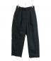 MARKAWARE（マーカウェア）の古着「CLASSIC FIT TROUSERS ORGANIC WOOL TROPICAL」｜グリーン