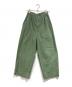 MARKA（マーカ）の古着「WELT POCKET EASY PANTS」｜グリーン