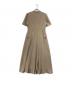 HER LIP TO (ハーリップトゥ) Nora Front Zip Dress ベージュ サイズ:SIZE M：10000円