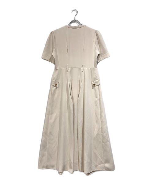 HER LIP TO（ハーリップトゥ）Her lip to (ハーリップトゥ) Nora Front Zip Dress ホワイト サイズ:SIZE Mの古着・服飾アイテム