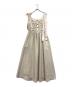 Her lip to（ハーリップトゥ）の古着「Verona Tweed Long Dress」｜ベージュ