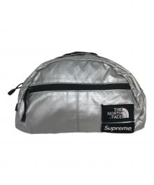 SUPREME×THE NORTH FACE（シュプリーム×ザ ノース フェイス）の古着「Metallic Roo II Lumbar Pack」｜シルバー