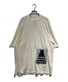 RICK OWENS DRKSHDW（リックオウエンス ダークシャドウ）の古着「Jumbo Tee SPHINX」｜ホワイト