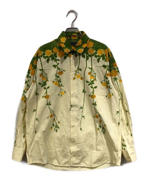KENZO（ケンゾー）KENZO (ケンゾー) 花柄シャツ イエロー サイズ:SIZE Mの古着・服飾アイテム