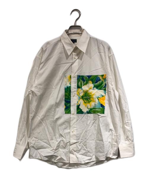 KENZO（ケンゾー）KENZO (ケンゾー) 長袖シャツ ホワイト サイズ:SIZE Mの古着・服飾アイテム
