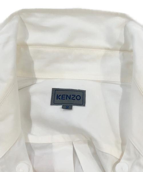 KENZO（ケンゾー）KENZO (ケンゾー) 長袖シャツ ホワイト サイズ:SIZE Mの古着・服飾アイテム