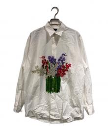 KENZO（ケンゾー）の古着「花柄シャツ」｜ホワイト