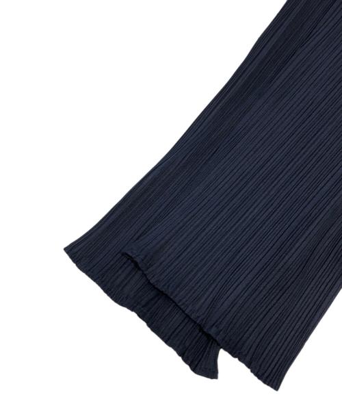 PLEATS PLEASE（プリーツプリーズ）PLEATS PLEASE (プリーツプリーズ) プリーツパンツ ネイビー サイズ:SIZE 3の古着・服飾アイテム
