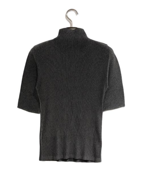 PLEATS PLEASE（プリーツプリーズ）PLEATS PLEASE (プリーツプリーズ) マイクロプリーツカットソー グレー サイズ:SIZE 3の古着・服飾アイテム