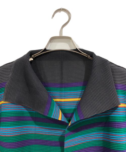 me ISSEY MIYAKE（ミーイッセイ ミヤケ）me ISSEY MIYAKE (ミーイッセイ ミヤケ) マルチカラーカーディガン マルチカラー サイズ:SIZE Freeの古着・服飾アイテム