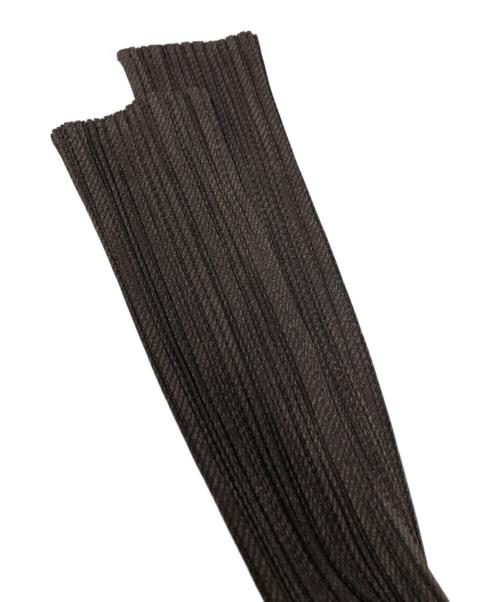 PLEATS PLEASE（プリーツプリーズ）PLEATS PLEASE (プリーツプリーズ) プリーツカーディガン ブラウン サイズ:SIZE 3の古着・服飾アイテム