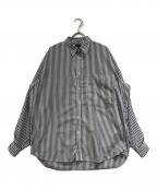 DAIWA PIER39ダイワ ピア39）の古着「TECH REGULAR COLLAR SHIRTS」｜ブルー