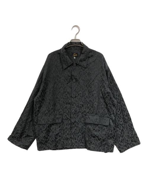 Needles（ニードルズ）Needles (ニードルズ) コットンナイロンシャツジャケット グレー×ブラック サイズ:SIZE Mの古着・服飾アイテム