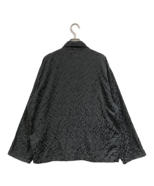 Needles（ニードルズ）Needles (ニードルズ) コットンナイロンシャツジャケット グレー×ブラック サイズ:SIZE Mの古着・服飾アイテム