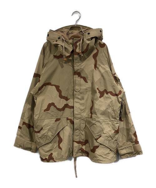 US ARMY（ユーエスアーミー）US ARMY (ユーエスアーミー) DESERT CAMO ECWCS PARKA ベージュ×ブラウン サイズ:SIZE Mの古着・服飾アイテム