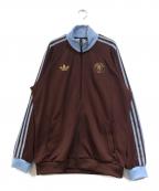 adidasアディダス）の古着「アストン・ヴィラFCオリジナルス トラックトップ」｜ブラウン