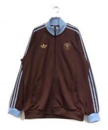 adidas（アディダス）の古着「アストン・ヴィラFCオリジナルス トラックトップ」｜ブラウン