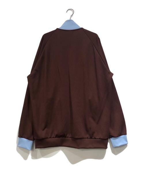 adidas（アディダス）adidas (アディダス) アストン・ヴィラFCオリジナルス トラックトップ ブラウン サイズ:SIZE 2XLの古着・服飾アイテム