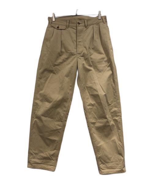 NIGEL CABOURN（ナイジェルケーボン）NIGEL CABOURN (ナイジェルケーボン) OFFICERS PANT ベージュ サイズ:SIZE 32の古着・服飾アイテム