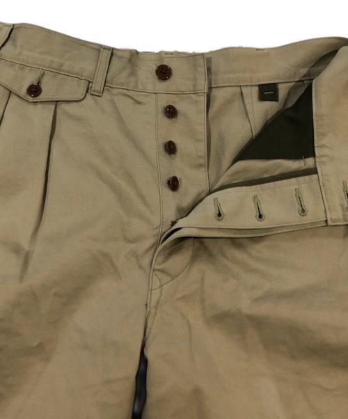 NIGEL CABOURN（ナイジェルケーボン）NIGEL CABOURN (ナイジェルケーボン) OFFICERS PANT ベージュ サイズ:SIZE 32の古着・服飾アイテム