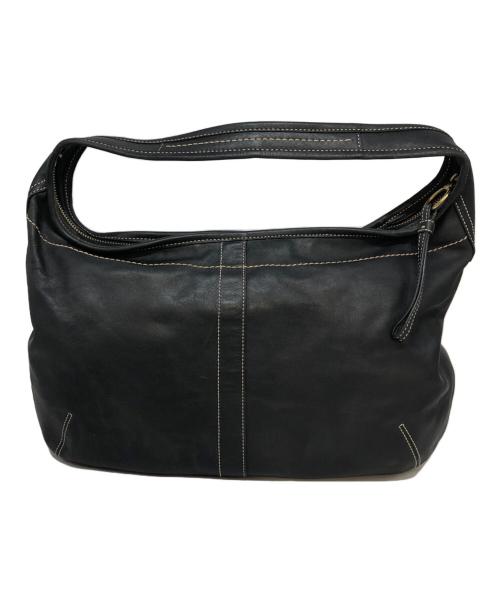 COACH（コーチ）COACH (コーチ) エルゴレザーラージホーボーショルダーバッグ ブラックの古着・服飾アイテム