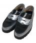 kenford（ケンフォード）の古着「TANK SOLE LOAFERS」｜シルバー