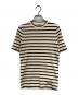 JIL SANDER+（ジルサンダープラス）の古着「天竺 ボーダーTシャツ」｜ホワイト