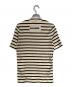 JIL SANDER+ (ジルサンダープラス) 天竺 ボーダーTシャツ ホワイト サイズ:SIZE S：16000円