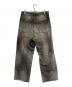 ANCELLM (アンセルム) CRASH MIDDLE STRAIGHT 5P DENIM PANTS グレー サイズ:SIZE 2：30000円