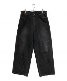 SARTO（サルト）の古着「ブラックデニムパンツ」｜ブラック