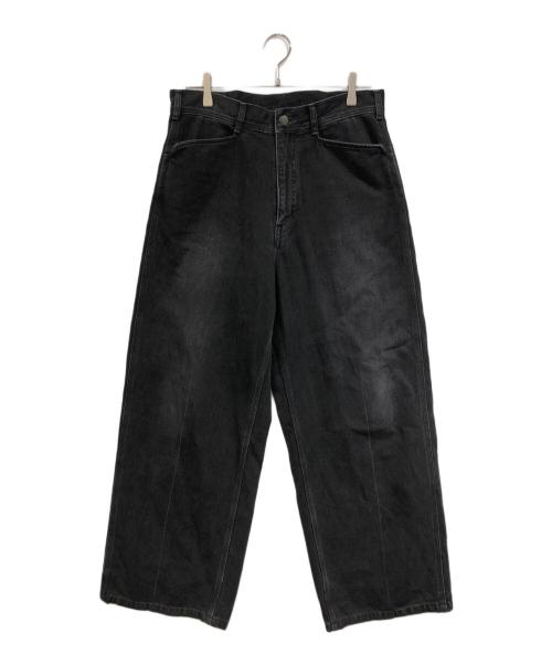 SARTO（サルト）SARTO (サルト) ブラックデニムパンツ ブラック サイズ:SIZE Lの古着・服飾アイテム