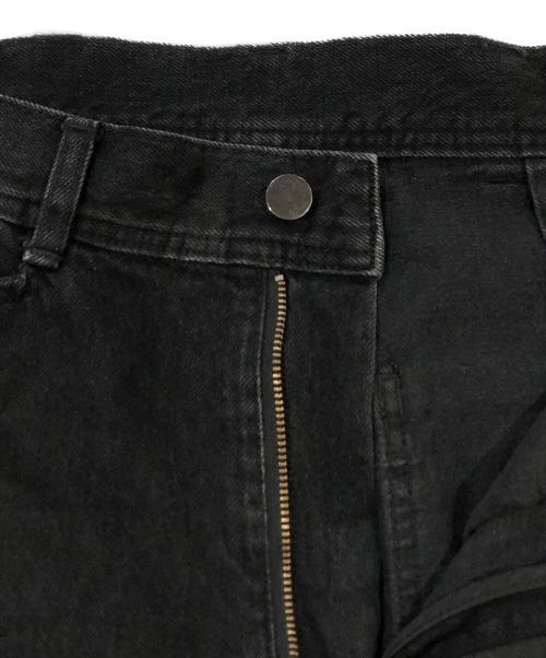 SARTO（サルト）SARTO (サルト) ブラックデニムパンツ ブラック サイズ:SIZE Lの古着・服飾アイテム