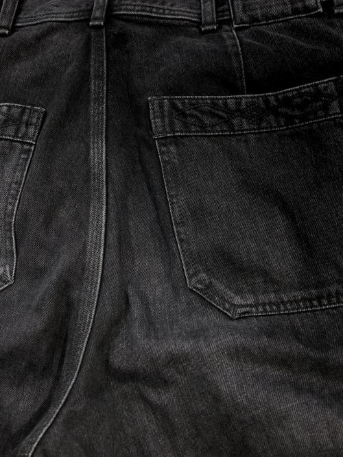 SARTO（サルト）SARTO (サルト) ブラックデニムパンツ ブラック サイズ:SIZE Lの古着・服飾アイテム