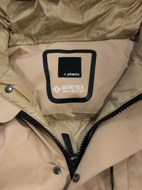 PHENIX（フェニックス）PHENIX (フェニックス) GORE-TEX INFINIUM Down Jacket ベージュ サイズ:SIZE XLの古着・服飾アイテム
