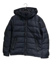 BLACK LABEL CRESTBRIDGE（ブラックレーベル クレストブリッジ）の古着「フーデットダウンジャケット」｜ネイビー