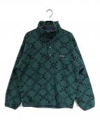 Patagoniaパタゴニア）の古着「SYNCHILLA SNAP-T / シンチラ スナップT」｜グリーン×ブラック