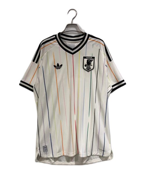 adidas（アディダス）adidas (アディダス) サッカー日本代表 2026 アウェイ オーセンティック ユニフォーム ホワイト サイズ:SIZE Lの古着・服飾アイテム