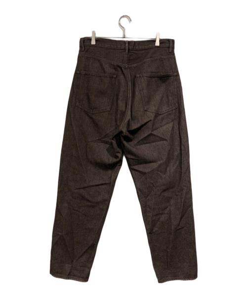 AURALEE（オーラリー）AURALEE (オーラリー) HARD TWIST DENIM WIDE PANTS ブラウン サイズ:SIZE 32の古着・服飾アイテム