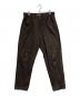 AURALEE（オーラリー）の古着「HARD TWIST DENIM WIDE PANTS」｜ブラウン