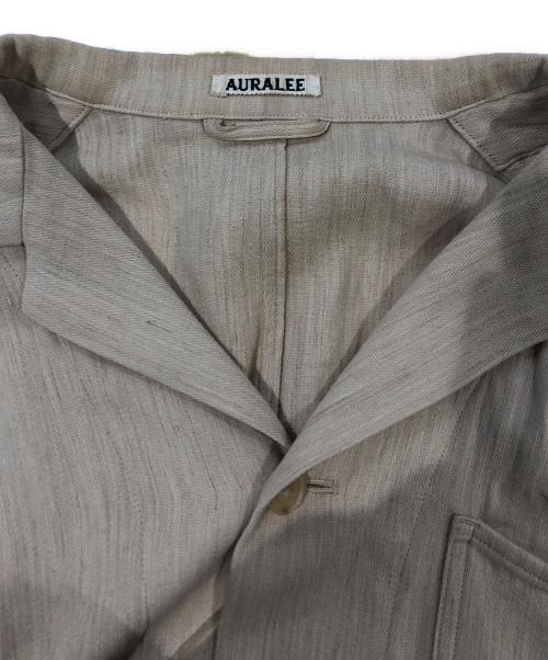 AURALEE（オーラリー）AURALEE (オーラリー) COTTON WOOL DOUBLE CLOTH BLOUZON ブラウン サイズ:SIZE Sの古着・服飾アイテム
